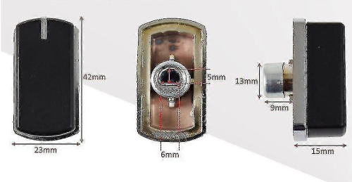 Belling Oven Black and Silver Knob_description(1)
