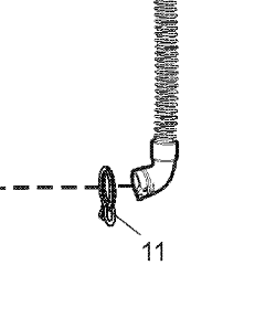 Simpson westinghouse Hoover kelvinator Washing Machine Drain Hose clip swt6041 ,_description(1)
