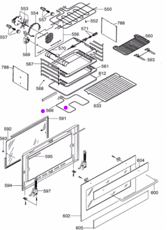 Delonghi Oven Lower Element DMFPS90, AMI19r, AMI 19, may for dmfps901,_description(2)