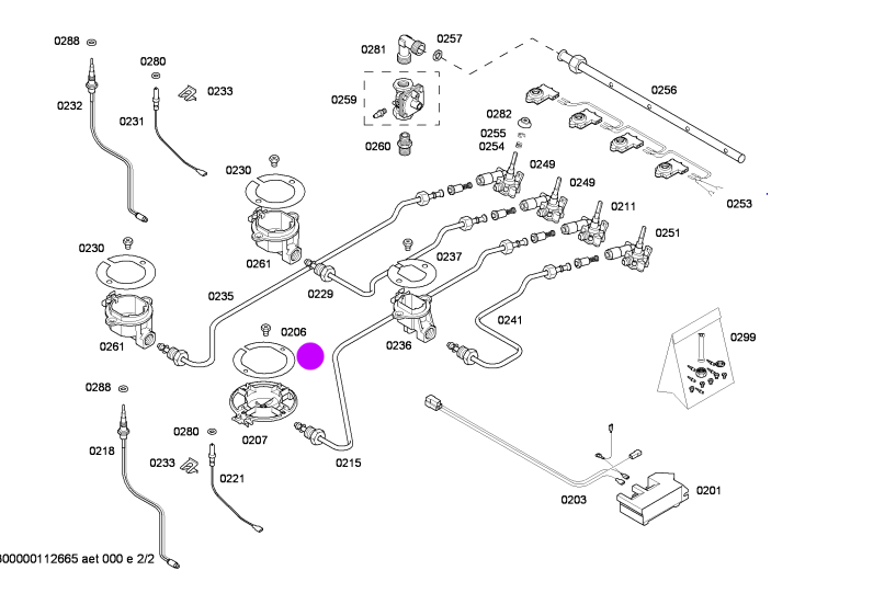Bosch Cooktop Wok Burner Gasket PCH615FAU, pcl785feu_description(1)