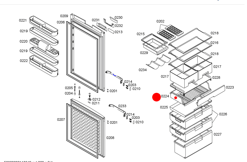 Bosch Fridge freezer Shelf Bin lower Container KGU40123AU, KGU40120IE, KGU40121, KGU4021NE, KGU40620, KGU40620NE, KGU40621NE, KG_description(1)