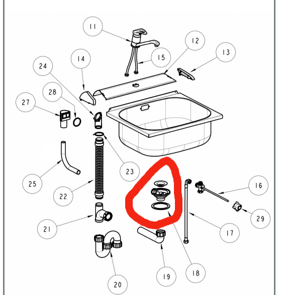 Robin Hood and Fisher Paykel ST7000, St6001 Reducer assy , No longer Available_description(1)