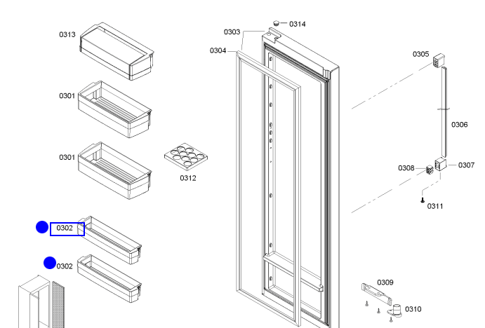 BOSCH FRIDGE DOOR SHELF TRAY lower_description(1)