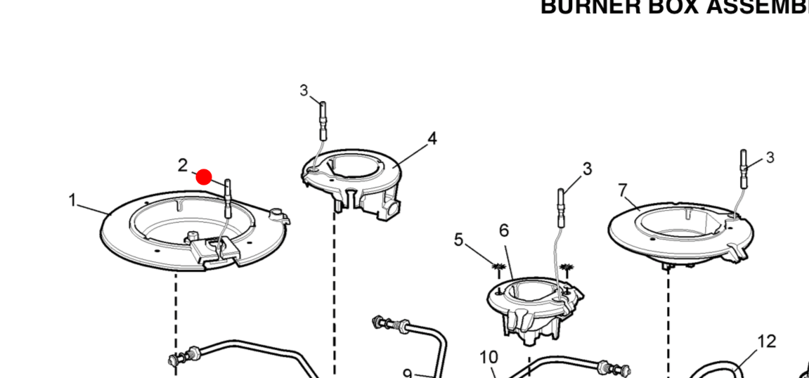 Westinghouse Cooktop Ignition Plug WOK burner,_description(1)