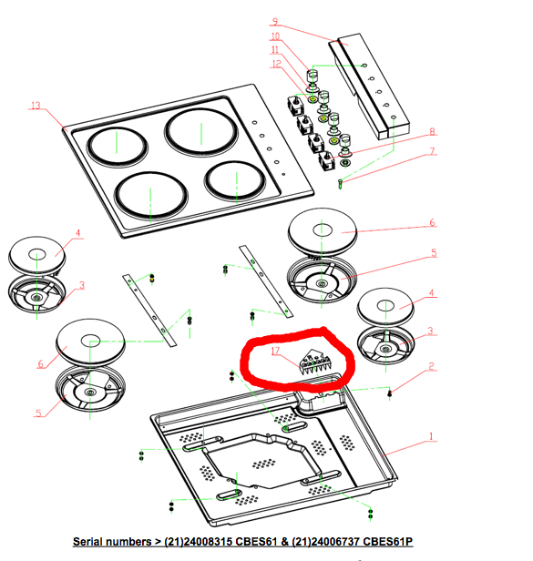 Everdure Cooktop Terminal Box CBES61, HEC604SK,_description(1)