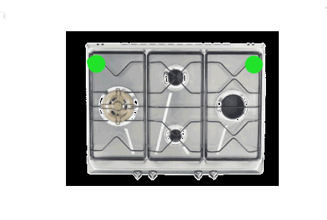 Smeg and omega Cooktop Trivet side left or right sar574x.1 and more_description(1)