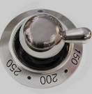 ILVE OVEN THERMOSTAT GAS SWITCH CHROME KNOB NOSTALGIE NEW SERIES_description(2)