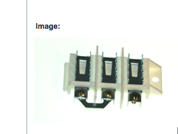 Fisher & Paykel OVEN TERMINAL BLOCK MAINS BI600, BICT600, RA6102, BI601, BI602, BI451,O 572640R61S2, OR61S4, OR61S8_description(1)