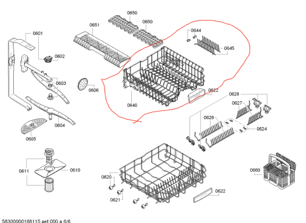 Bosch Simense Gagganaeu Upper Dishwasher Basket_description(1)