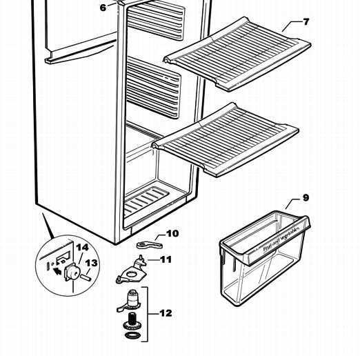 Fisher Paykel Fridge Veggie bin or Crisper Bin,872613_description(1)