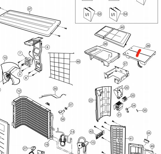 Panasonic Air-condition and Heat Pump Main PCB cu-e18dbe,_description(1)
