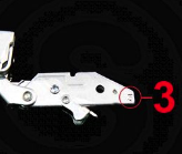 ILVE Oven Door Hinge Double Glass P90FWMP/I, PD90FNMP/MX, Price for Each *28/41,_description(2)