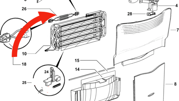 FISHER PAYKEL ELBA FRIDGE Harness Thermal Fuse E249 E169, E450R, E450l, *650_description(1)