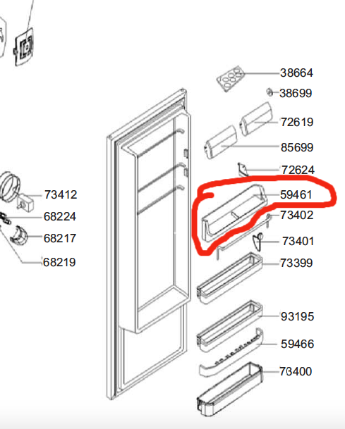 SMEG FRIDGE Top Shelf FAB28RUJ1, Fab28rbv3, 59461, 70008_description(1)