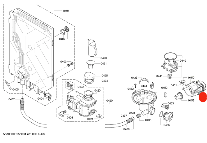 Bosch Simense Gaganaeu DISHWASHER HEAT WASH PUMP ,_description(2)