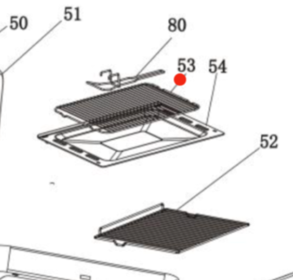 Classique Baumatic Nouveau Oven Grill Rack For inside tray,_description(1)