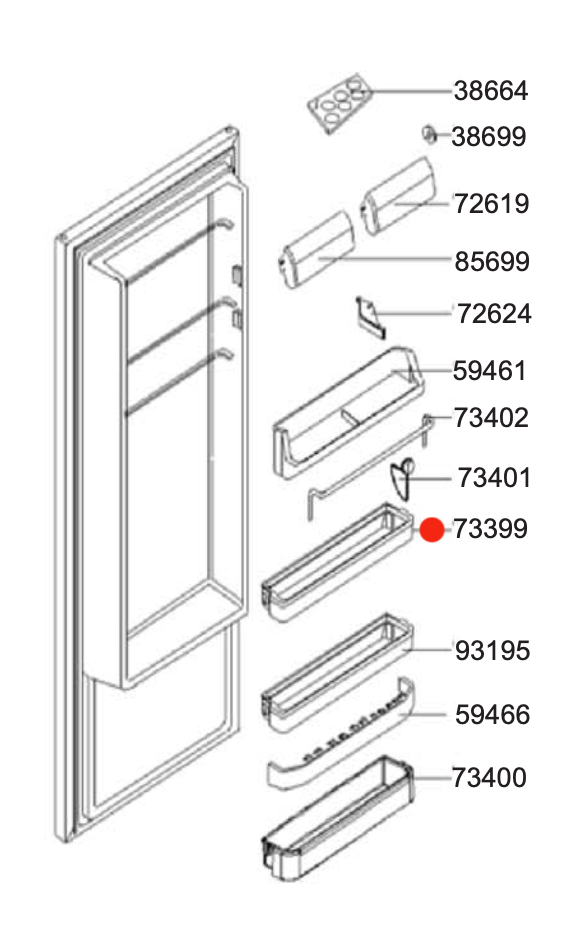 Smeg Fridge 3rd Shelf from bottom 766135913_description(1)