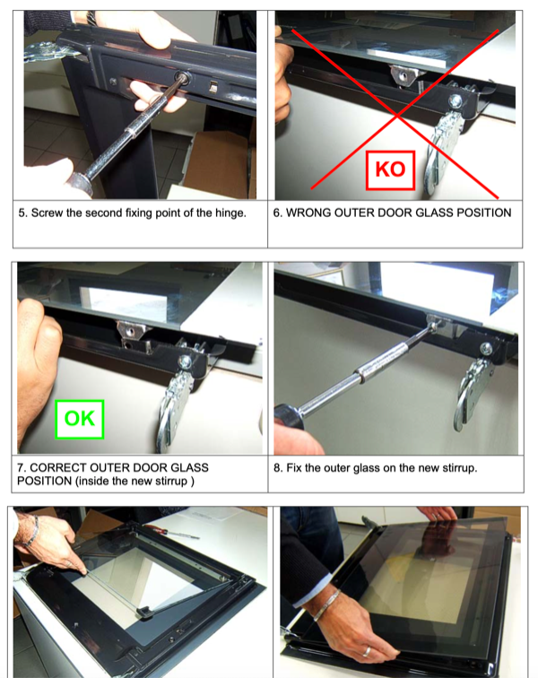 SMEG OVEN inner DOOR GLASS FOR scp112-2, SCP112NE2, SCP160X, *2124, _description(2)