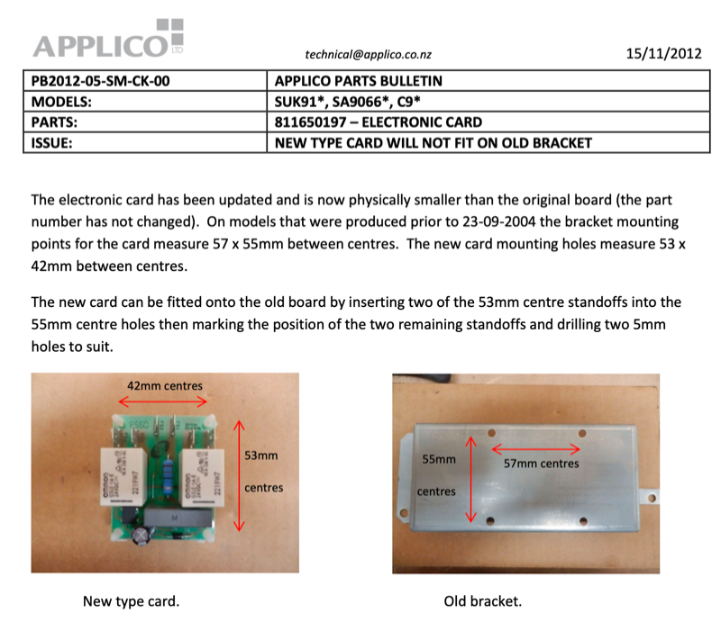 SMEG OVEN PCB module SPLIT C9CMXA, C9GMB1, C9GMN,C9GMNA, C9GMX, C9GMXA_description(1)