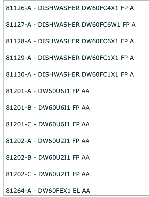 Fisher Paykel Haier Elba Dishwasher water Weir chamber  Dw60fex1, dw60fc1, dw60fc2, dw60fc4, dw60fc6, dw6060fc1, 801702A_description(3)