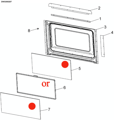 Fisher Paykel Oven Inner inner Door Glass 546380P_description(1)