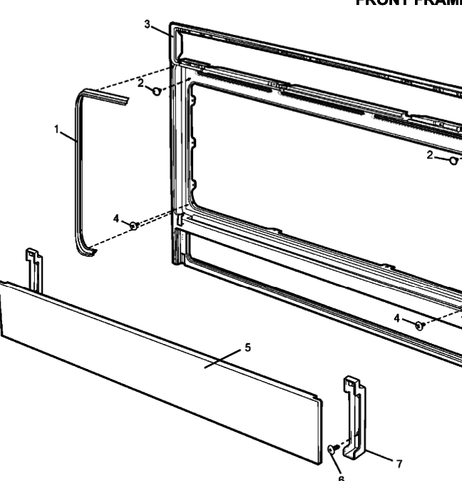 westinghouse simpson oven door seal WFE912SA, 03461 WVE915SC_description(1)