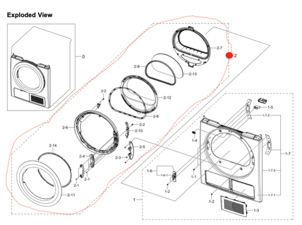 Samsung dryer complete DV80F5E5HG, DV80F5E5HGWS DV80M5010IWSA_description(1)