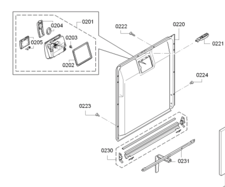 Bosh Dishwasher Dispenser sensor sms63l18au, SMS63M38AU/B3 , SMS63M38AU,_description(1)
