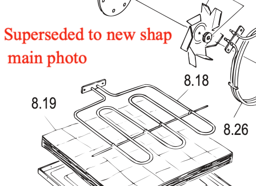 Fisher Paykel Elba Delonghi oven lower Bake Element_description(1)
