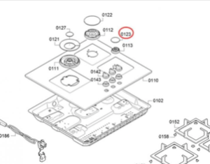 Bosch Simense Neff Gagganaeu gas burner Auxilary cap,_description(1)