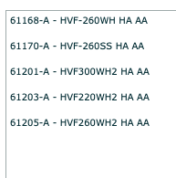 Haier Freezer DRAW 4th or 5th from low  HVF300WH2, HVF220WH2, HVF260WH2, *05257_description(1)