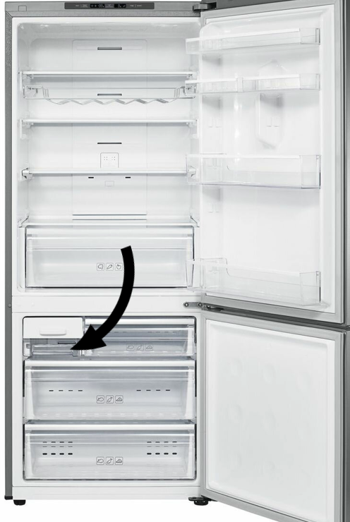 Samsung Ice Maker Bin SRL450els, SRL458ELS, SRL454DSP SRL453DW SRL457MW SRL455DLS, ***06386A_description(1)