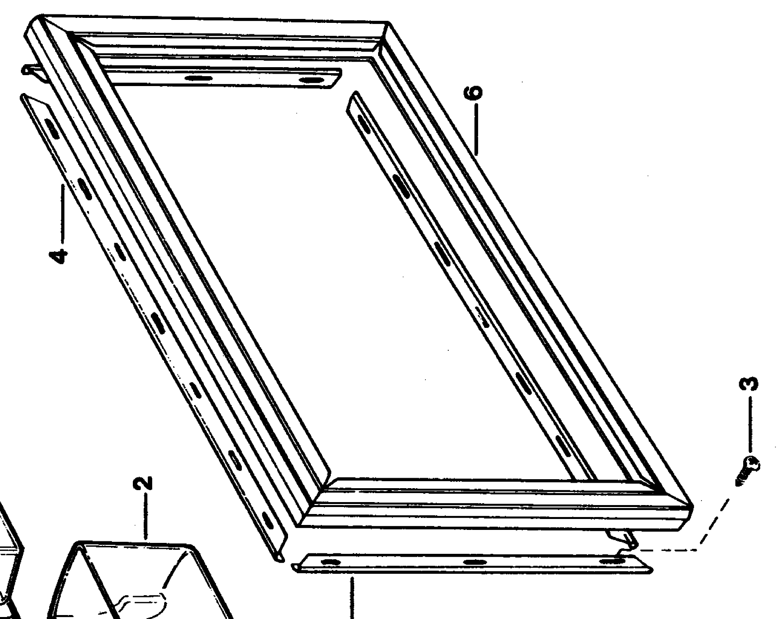 Fisher Paykel FRIDGE DOOR SEAL N400T, OLD BUILT IN MID 90S, 635MM X 721MM 875733P_description(1)