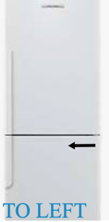 fisher paykel and Elba Fridge Door Conversion kit Right hand To Left Hand E522BRT, E442BRT, E406BRT. *8089_description(1)