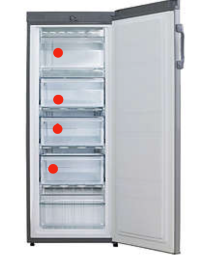 Nouveau FREEZER BIN only Rear part NFU172, HS-208FN, *553000D_description(1)