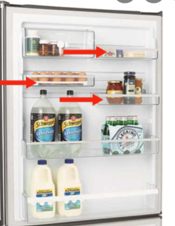 Electrolux Westinghouse Fridge Middle Or Top Half Shelf WBE4514SA ERE5047SB-R, ERE5047Sa_description(2)