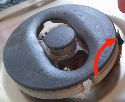 Ariston Indesit Thermocouple outer WOK Burner Triple Burner Inner Oval Shape,_description(1)