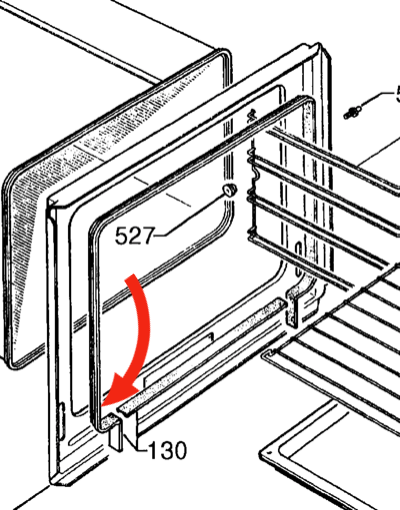 Electrolux oven Seal Gasket for EOQ965X PNC 949 711 333,_description(1)