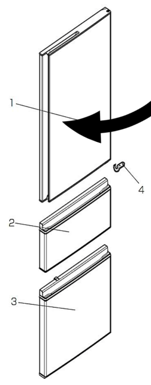 MITSUBISHI FRIDGE fridge door MR-CX402EJ-OB-A,_description(1)