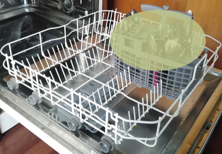 Fisher Paykel Haier universal  DISHWASHER LOWER BASKET, With Wheel_description(1)
