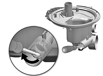 Bosch DishWasher Sump complete with seal without Aquasensor, with drain check valve, _description(1)