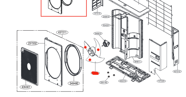 LG Heat Pump Condenser Fan - MDG62002901_description(1)