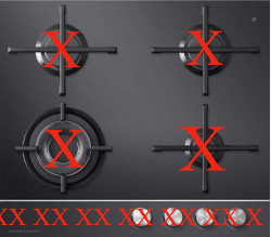 Fisher paykel cooktop ceramic top glass Only Main Section cg604dnggb1 cg604dlpgb1, ***3937P_description(2)